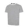 Camiseta a Rayas de Moda Estilo Americano Manga Corta Unisex 2026 Verano Nuevo Retro Pareja Holgada Deportiva Manga Corta
