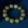 Pulsera de Sandalo Verde Argentino de 108 Cuentas con Veta Natural, Unisex de Madera al por Mayor