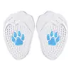 Almofada de antepé em GEL bicolor, tamanho único, estampada, absorvente de choque, meia-sola de silicone anti-dor para uso casual diário em sandálias