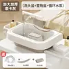 Sillón reclinable para shampoo de mujeres embarazadas, lavabo de shampoo maternal, mujeres embarazadas acostadas en la cama, pacientes, ancianos, niños, terapia para la cabeza