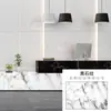 Adesivos de parede anti-manchas de óleo para cozinha, papel de parede autoadesivo resistente ao fogo e a altas temperaturas, adesivos de parede à prova d'água para renovação de armários