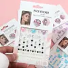 Transfronterizo Nuevo 3D Magia Hada Estéreo Mariposa Pegatinas Faciales Pegatinas de Diamante Pegatinas de Diamante para Maquillaje Pegatinas de Perlas Accesorios Faciales