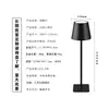 Nova Luminária de Mesa de Ferro com Pé Alto para Quarto, Mesa de Cabeceira, Toque, Luz Noturna Criativa, Moderna, Simples, Sala de Estar, Recarregável, Pequena Luminária de Mesa