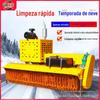 Veículo de Saneamento Equipado com Escova de Rolo para Varrição de Neve, Veículo para Remoção de Neve em Rodovias, Equipamento para Remoção de Neve, Varredora de Neve Montada em Ar, Escova de Rolo para Remoção de Neve