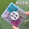 Anillo Exfoliante para Uñas Dispensador Especial de Armadura Anillo de Arena Talla Rectificado Este Exfoliante de Armadura Pre-tratamiento Pulido Anillo de Arena Pequeño