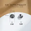 Accesorios de plata antigua, portacuentas, portaflores, tapas para cuentas, separadores de cuentas, almohadillas, accesorios para pulseras de cristal para manualidades, plata 99.9%