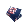 Caja de Color Personalización Caja de Embalaje de Papel Kraft Personalización Caja de Cartón Blanco para Cosméticos Personalización Caja de Regalo Cuadrada de Colores Personalización