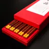 Palillos de Madera para Alitas de Pollo Caseros, Un Par por Persona, Juego de Palillos, Palillos de Sándalo Rojo, Caja de Regalo, Palillos de Año Nuevo, Sin Barniz, Sin Cera