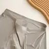 Ropa Interior para Hombre, Verano Más Vendida, Delgada, Transpirable, Algodón de Seda de Hielo, Calzoncillos tipo bóxer, Ropa Interior de Seda de Hielo para Hombre, Modal