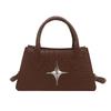 Verano 2025 Nuevo Estilo Simple y Elegante Estampado a Cuadros Moda Popular Bolso de Mano para Mujer de Textura para Viajero de Hombro Cruzado