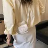 Bolsa de Hombro Mini Linda Estilo Coreano para Niñas con Lazo y Estampado de Gato Dibujo Animado Bolso Cruzado Accesorio Nuevo Estilo para Niñas