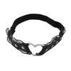 C0262 Joyería transfronteriza europea y americana sexy encaje encantador anillo para pierna simple discoteca 5 di dulce fresco cuero decoración para pierna para mujeres