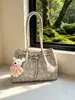 Bolso Tote de Gran Capacidad con Diseño Estampado de Nicho 2025 Nuevo Bolso de Mano para Viajes Diarios Bolso de Hombro de Alta Gama para Mujer