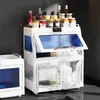 Suporte de Armazenamento de Cozinha Doméstico Esterilização e Desinfecção Ultravioleta Suporte de Escorredor Multifuncional de Bancada para Armazenamento de Louças e Pratos