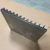 Maquinaria Equipo Médico Eléctrico Refrigeración por Circulación de Agua Controlador de Accionamiento de Agujero Pasante Radiador de Aluminio Industrial Personalizado Material de Aluminio
