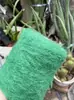 Lã Mohair Longa de Espessura Média, cerca de 40% Lã, Macia e Não Pica, Linha para Casacos, Suéteres, Lenços e Xales