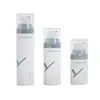 30ml50ml75ml frasco a vácuo PP ombro inclinado loção creme protetor solar CosméticoFrascoAVacuo