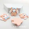 Muñeca de Dibujos Animados Grande Sanrio Kulomi Parche de Resina diy Pegamento de Crema Funda para Teléfono Móvil Material de Decoración para Coche
