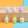 Juguetes de Casa de Juego Accesorios Miniatura Champú Mini Artificial Gel de Ducha DIY Funda para Teléfono Móvil Accesorios de Resina