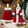 Nuevas decoraciones navideñas, mantel de punto, bandera de mesa, decoración creativa de mesa de Papá Noel, mantel de árbol de Navidad