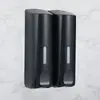 Dispensador de jabón de botón para hotel, Dispensador de desinfectante de manos para baño, Dispensador de jabón de pared