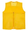 Chaleco de Malla Transpirable Ropa de Trabajo Logo Impreso Personalizado Chaleco de Malla Reflectante para Voluntarios Evento Promocional Mayoreo