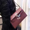 Bolso Kelly Rosa para Mujer, Nuevo Bolso de Hombro de Gama Alta de Nicho, Bolso Cruzado para Viajes Diarios para Mujer