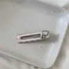 Grampo de Cabelo Estrela do Mar com Strass Rosa Doce Cool Estilo Garota Picante para Mulheres com Design de Nicho Acessório para Franja Lateral