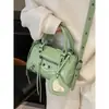 Bolso Pequeño de Alta Gama de Moda para Mujer 2026 Nuevo Modelo Bolso Resistente de Motociclista Bolso Cruzado Popular de Venta Caliente Bolso de Mano Bolso Almohada