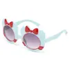 Nuevas y lindas gafas de sol con lazo y orejas para niños, gafas de sol de moda para bebé para comercio electrónico transfronterizo, gafas de sol con protección solar