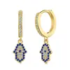 Serie Ojo del Diablo Pendientes para Mujer Plata de Ley S925 Lujo Accesible Circonita Pendientes de Alta Gama para Mujer Envío Directo de Una Pieza Personalización