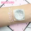 Chica Sirena Polvo de Escamas de Pez Estrella y Luna Flash de Actuación Flash de Escenario Maquillaje Chica Suave COS Aplicar Gel para Uñas