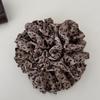 Scrunchie Vintage Estampa de Leopardo para Mulheres, Novo Elástico de Cabelo de Alta Elasticidade, Acessório de Cabelo