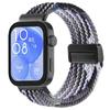 Xuanyin é Adequado para Huawei Watch Fit5/4/4Pro/3/5Pro Pulseira de Relógio de Nylon com Fivela Magnética Trançada e Cabeça de Metal