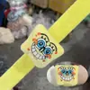 Pulseras de Peluche de Dibujos Animados para Niños, Pulseras de Girasol Lindas para Pareja, Pulseras de Dinosaurio de Goma para Mujer, Regalos Creativos Japoneses y Coreanos