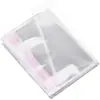 Bolsa OPP transparente bolsa autoadhesiva bolsa de plástico bolsa autosellante autoadhesiva accesorios de ropa ropa bolsa de embalaje para mascarillas 100 piezas