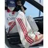 Pantalones Deportivos Cropped de Pierna Recta Modernos para Hombre, Pantalones de Chándal Casuales de Seda de Hielo para Primavera y Otoño, Pantalones Casuales Sueltos de Secado Rápido para Hombre de Verano
