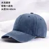 Gorra de béisbol lavada con logo personalizado, gorra de mezclilla suave lisa lavada, gorra de algodón puro con visera de pato desgastada, producción en lotes pequeños con bordado