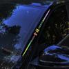 Colorido Laser Texto Adesivo Do Carro Ping An Jixiang Corpo Porta Traseira Do Portador Do Vidro Scratch Cover Car Adesivo Decoração
