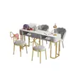 Mesa y silla para uñas estilo nórdico ins net red lujo ligero estilo japonés individual doble precio especial económico