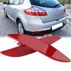 Um Par de Folha de Luz Refletora para Para-choque Traseiro de Carro Adequado para Renault Megane Mk3 08-13 265650004R