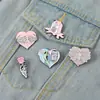 Broche Creativo Europeo y Americano de Calavera Rosa de Aleación Amor Caja de Leche Forma de Calavera Insignia de Pin de Aleación Accesorios