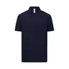 Camisas Polo Refrescantes de Seda de Gelo do Fabricante, Secagem Rápida, Antibacterianas, Repelentes de Mosquitos, Manga Curta, com Gola de Lapela, Adequadas para Trabalho em Grupo, Podem Ser Impressas com Logotipo, Atacado