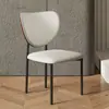 Silla de Comedor Estilo Italiano Vintage para Uso en Casa, Silla Eames de Lujo Ligero con Respaldo, Madera Maciza, Adecuada para el Hogar o la Oficina, Retro, No Requiere Ensamblaje