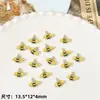 Abeja y MargaritaAleación Gota de Aceite Perla Mariposa Abeja Flor Colgante Accesorios para Pulsera DIY