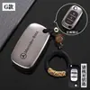 Para Mercedes-Benz funda de llave inteligente plegable smart elf fortwo hebilla de coche para hombre forfour funda protectora