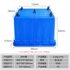 Fulika caja de plástico engrosada de gran capacidad de 300 litros para ropa, textil, ropa interior, calcetines, fábrica, con cesta grande de 1 metro sin gancho, seda