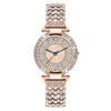 Transmisión en Vivo Popular Douyin Celebridad de Internet Reloj de Mujer Diamante Completo Reloj de Mujer Reloj de Cuarzo Reloj Pulsera Suministro de Envío Directo para Mujeres