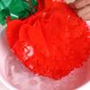 Linterna de Manzana Piña de Papel de Plástico Rojo Año Nuevo Exterior Plegable Linterna de Panal Venta al por Mayor Diseño de Centro Comercial Adornos Colgantes Festival de Primavera