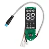 Adecuado para Accesorios del Controlador, Panel de Instrumentos, Neumático, Motor, Guardabarros, Acelerador de Pulgar, Manija de Freno de la Patineta Eléctrica Xiaomi 4Pro